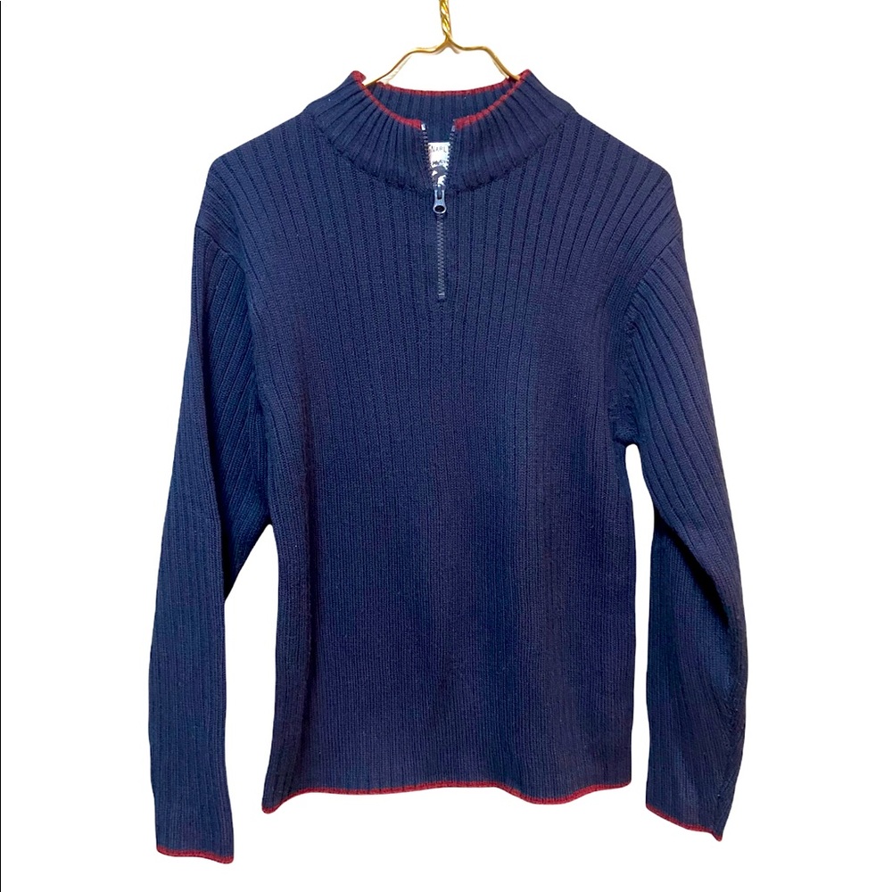 Gnarly quarter zip boys sweater